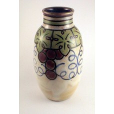 Royal Doulton Lambeth Margaret Thompson Stoneware Vase 7"